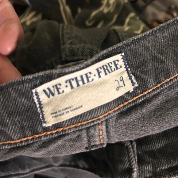 We The Free Dark Gray Bootcut Jeans - Picture 4 of 7